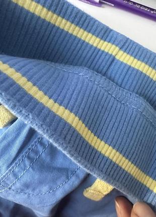 Зручні дитячі бавовняні штани, брюки карго для хлопчика від tcm tchibo (чібо), німеччина, 122-128 см4 фото