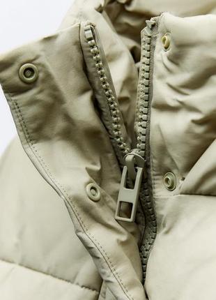 Куртка дутик пуфер zara зима температура до -20ºc