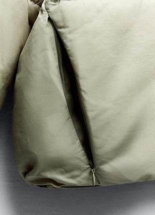 Куртка дутик пуфер zara зима температура до -20ºc