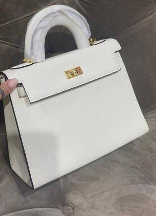 Сумка hermes kelly  28 cm  шкіра сапʼяно