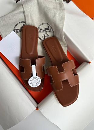 Шльопанці hermes oran