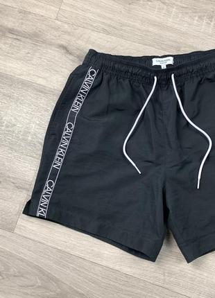 Calvin klein шорты, летние шорты, черные шорты, шорты для плавания2 фото