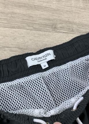 Calvin klein шорты, летние шорты, черные шорты, шорты для плавания5 фото