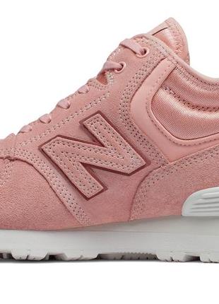 Кроссовки розовые new balance2 фото