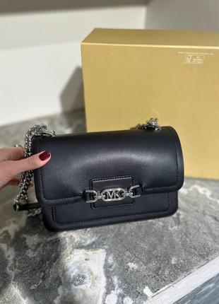 Сумочка heather large black  від michael kors