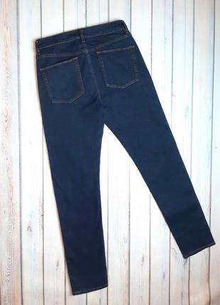 💥1+1=3 фирменные темно-синие зауженные мужские джинсы asos, размер 44 - 466 фото