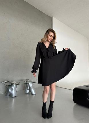 Прекрасное трендовое женское платье длины миди 🤩5 фото