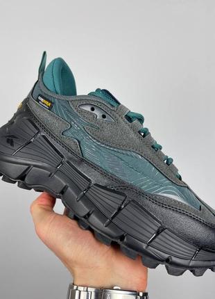 Мужские кроссовки reebok zig kinetica 2.5 edge cordura 'grey/hoops blue' 100034214/ig27385 фото