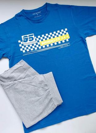 Чоловіча піжама футболка і шорти primark