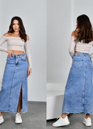Джинсовые юбки liana🍥