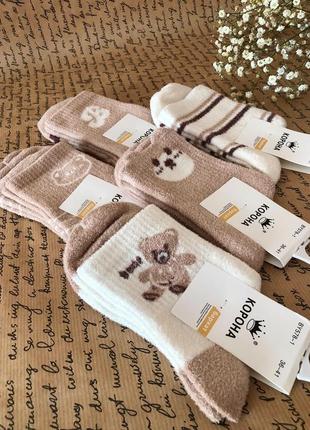 Носки женские бархат зима осень