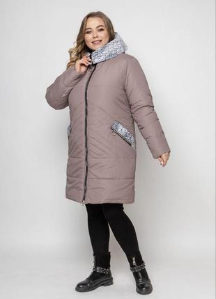 Женское демисезонное пальто большого размера: 52 54 56 58 60 62 64 664 фото