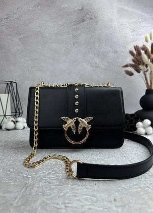 Жіноча сумочка pinko gold 😍