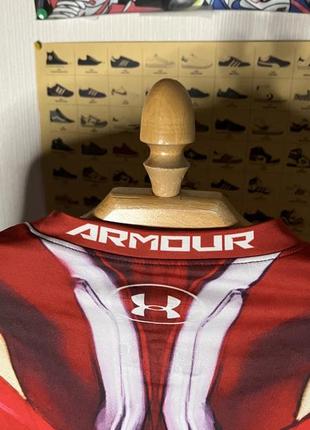 Under armour x marvel iron man компрессионная термо футболка7 фото