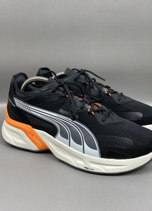 Кроссовки puma pwrframe aerogram blaze black vibrant orange 387038-023 фото