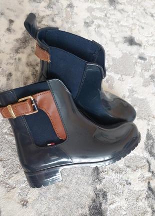 Сапоги tommy hilfiger rain boot 36 размер