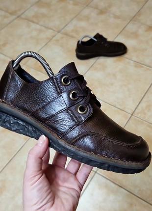 Кожаные ботинки,полуботинки,туфли rieker (рикер)1 фото