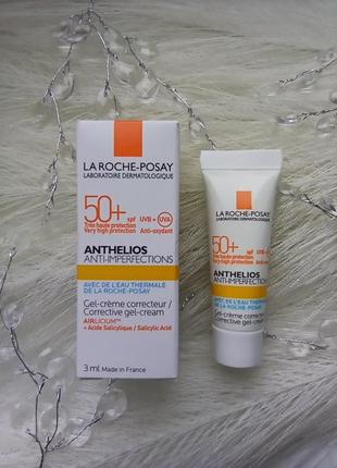 ☀️la roche-posay anthelios anti-imperfections spf50+ сонцезахисний гель-крем для жирної, проблемної та схильної до акне шкіри2 фото