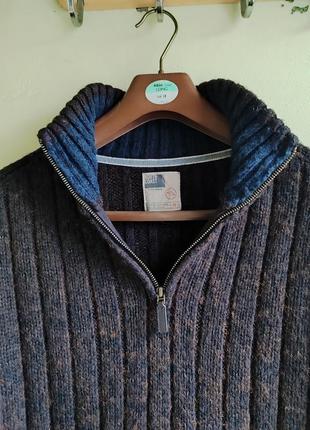 Оригинальный теплый шерстяной свитер north coast от бренда m&amp;s1 фото