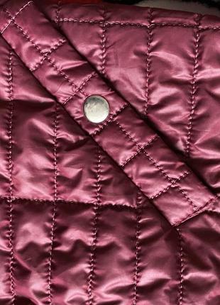 Куртка курточка бордовая демисезон весна осень тонкая2 фото