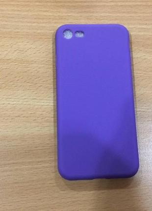 Силіконовий чохол-накладка silicone case для iphone 7/8