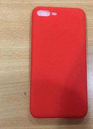 Силіконовий чохол-накладка silicone case для iphone 7/8 plus