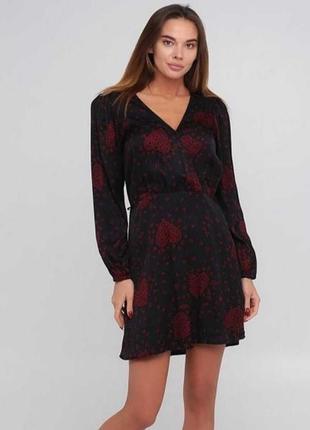 Женское платье из вискозы yessica c&amp;a нитевичка размер 46 (евро 40)