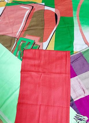 Шерстяные шарфы весна-осень