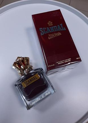 Scandal jean paul gaultier <unk> шлейфовый мужской аромат!