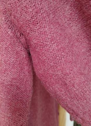 Фирменный теплый мохеровый свитер джемпер пуловер bns китай большого размера на 54-60 р.7 фото