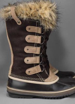 Sorel joan arctic waterproof термоботинки черевики чоботи зимові жіночі непромокаючі 39-40 р/25 см.