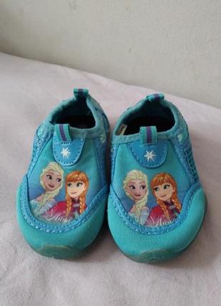 Disney frozen аквашузы 23 розмір 14 см устілка