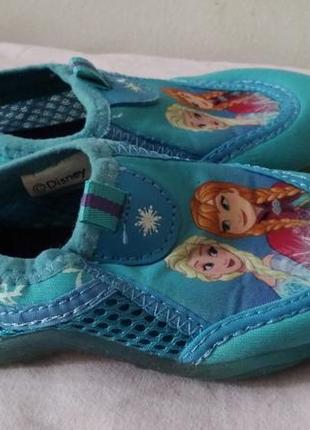 Disney frozen аквашузы 23 розмір 14 см устілка2 фото