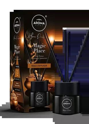 Ароматичні палички aroma home black series - magic place 100 мл (835073)