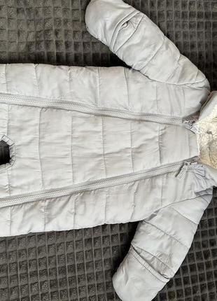 Демісезонний дитячий комбінезон, утеплений на 1-2 місяці