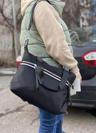 Женская спортивная, дорожная сумка.сумка для фитнеса, тренировок. сумка для путешествий - ручная кладь.4 фото