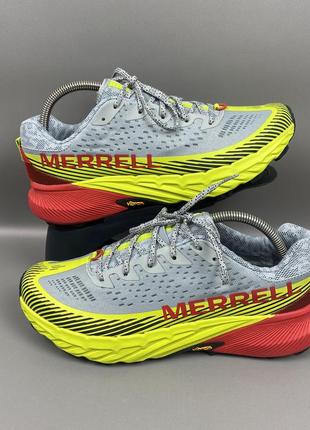 Кроссовки merrell agility peak 5 grey vibram j067757 оригинал