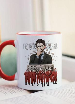 Чашка бумажный дом