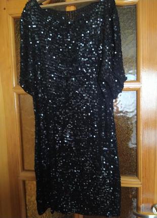 Платье туника черное1 фото