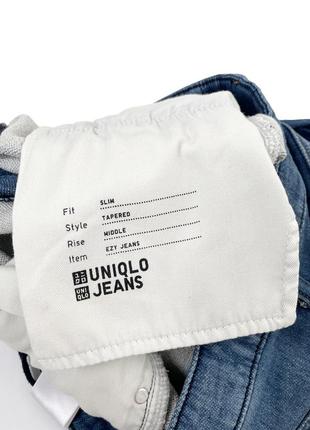 Суперкомфортні чоловічі джинси uniqlo ezy ultra stretch jeans, s8 фото