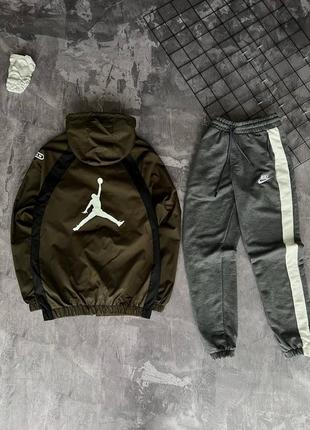 Комплекти jordan /nike 😍ветровка + штаны 🥰😍очень красивое сочетание и стиля 🔥👌6 фото