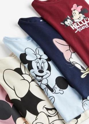 Реглан лонгослив микки mouse h&amp;m