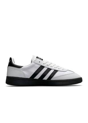 Чоловічі кросівки adidas spezial white leather black