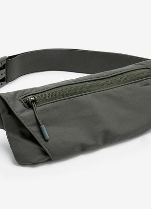 Спортивна сумка ремінь для смартфону kiprun basic 2 (талія 40-95 см) для біга, фітнесу, зелений