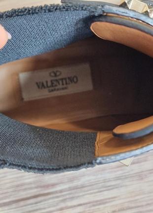 Шикарні шкіряні черевики valentino garavani,  оригінал,  італія8 фото