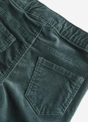 Вилветовые брюки треггинсы для девочки h&amp;m сша4 фото