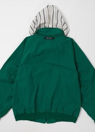 Nautica vintage harrington bomber jacket&nbsp; мужская куртка7 фото