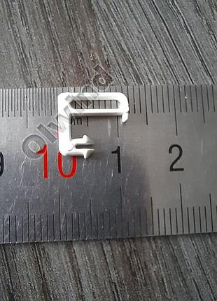 Комплект нижньої фіксації для тканевих ролет на лісці (з прозорими бочонками)