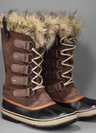 Sorel joan arctic waterproof термоботинки черевики чоботи зимові жіночі непромокаюч оригін 40 р/26см2 фото