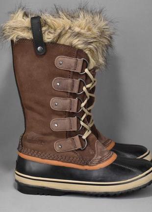 Sorel joan arctic waterproof термоботинки ботинки зимние женские непромокаемый оригин 40 р/26см1 фото